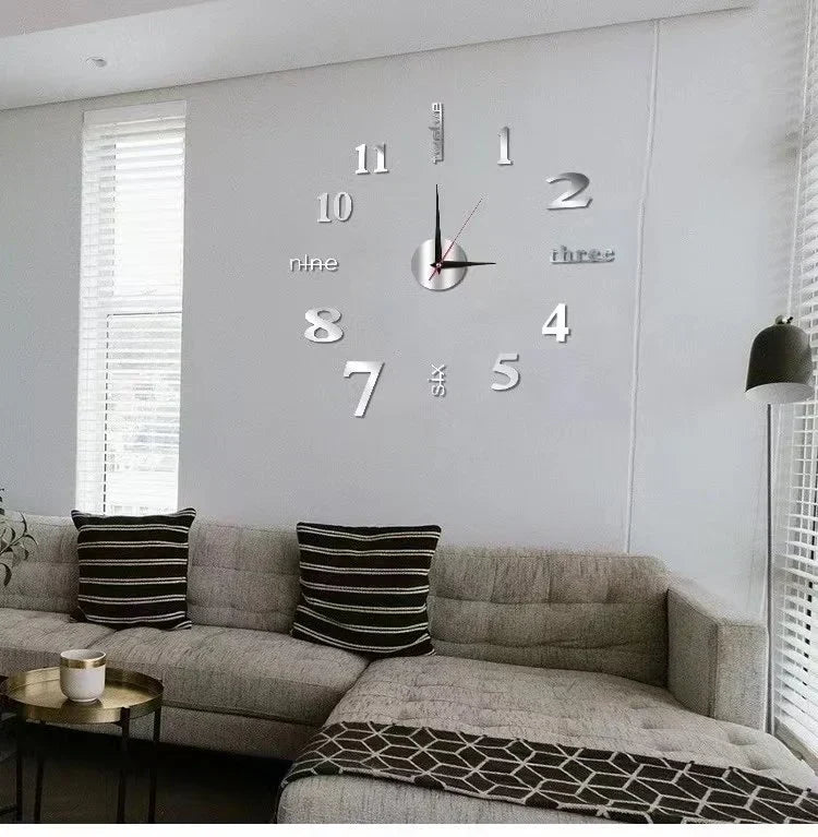 ð¥Summer Hot Sale - 48% OFF ð¥MODERN DIY PUNCH-FREE WALL CLOCK