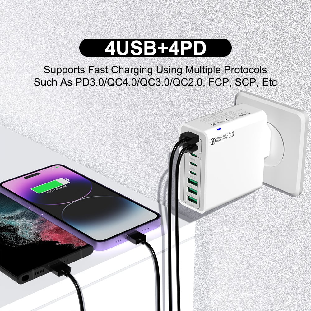 8 Ports USB Charger