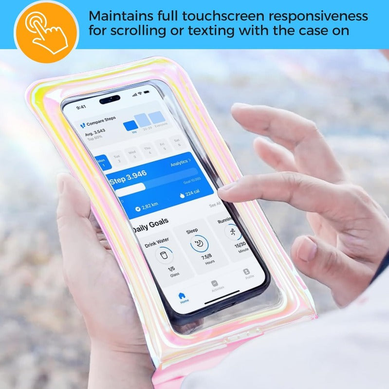 Buy 1 Get 1 Free IPX8 Floating Waterproof Phone Pouches