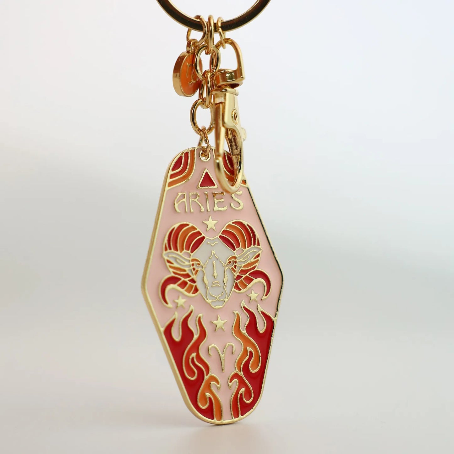 🔮✨Vintage Illustrated Zodiac Keychain