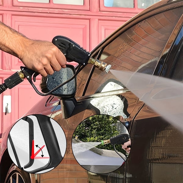 Spring Sale 49% OFF High-Pressure Water Gun with Nozzles for Car Wash Free Shipping
