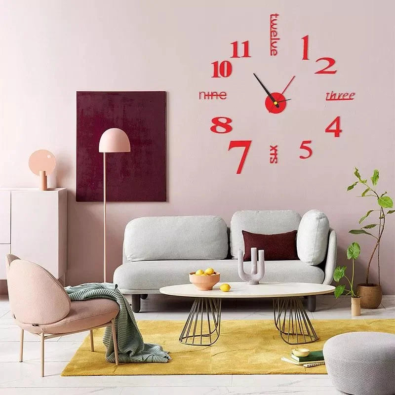 ð¥Summer Hot Sale - 48% OFF ð¥MODERN DIY PUNCH-FREE WALL CLOCK