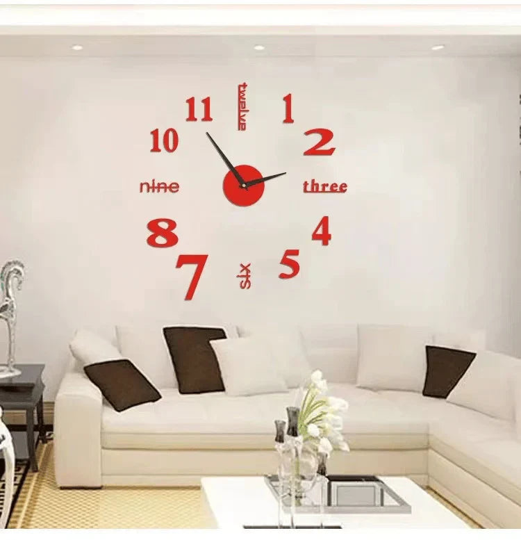 ð¥Summer Hot Sale - 48% OFF ð¥MODERN DIY PUNCH-FREE WALL CLOCK