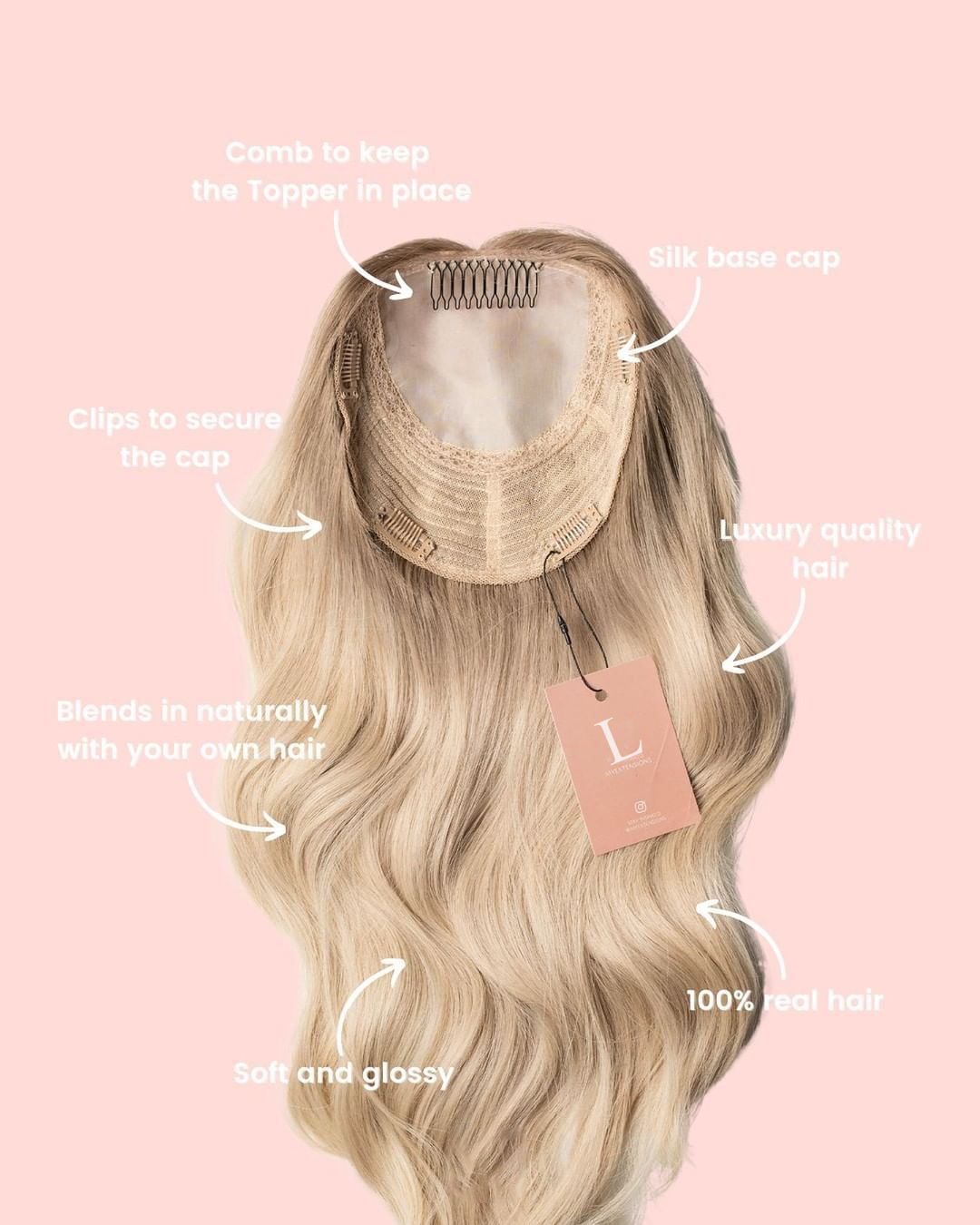 Wavy Hair Topper