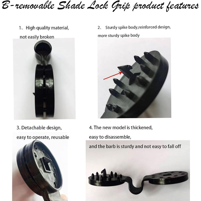 SunLock Windproof Tarp Clips