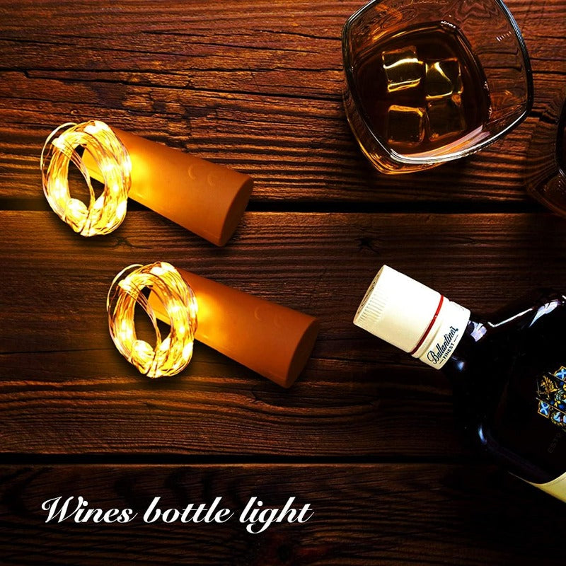 BottleGlow DIY Cork String Lights