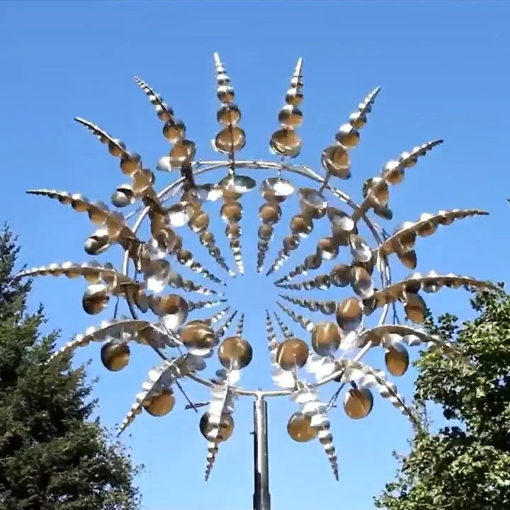 Enhance Your Landscape with Magic Kinetic Windmill