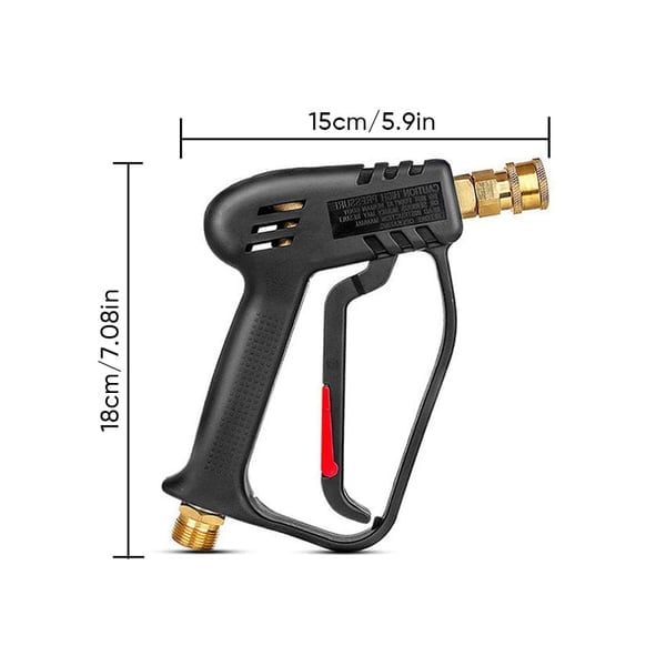 Spring Sale 49% OFF High-Pressure Water Gun with Nozzles for Car Wash Free Shipping