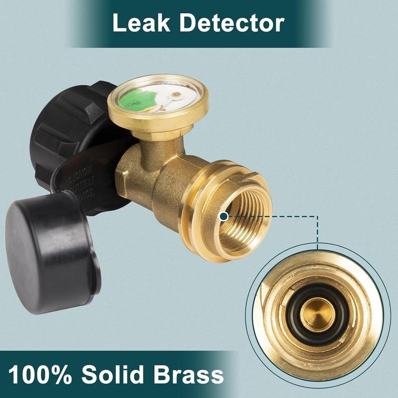 Luminous Propane Tank Gauge – Universal Fit with Leak Detector