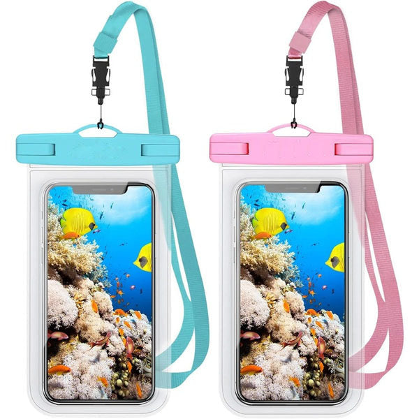 Buy 1 Get 1 Free IPX8 Floating Waterproof Phone Pouches