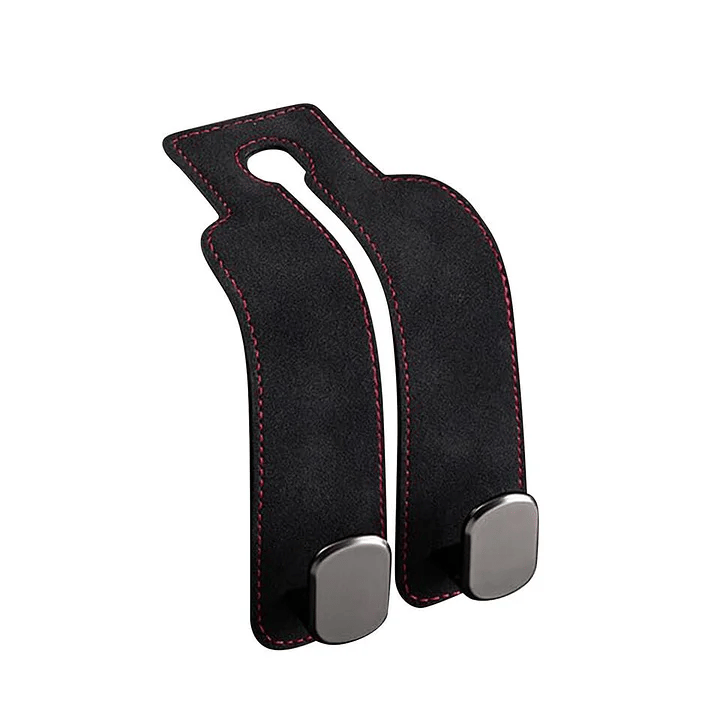 Eptchn TwinHook Leather Car Headrest Hangers