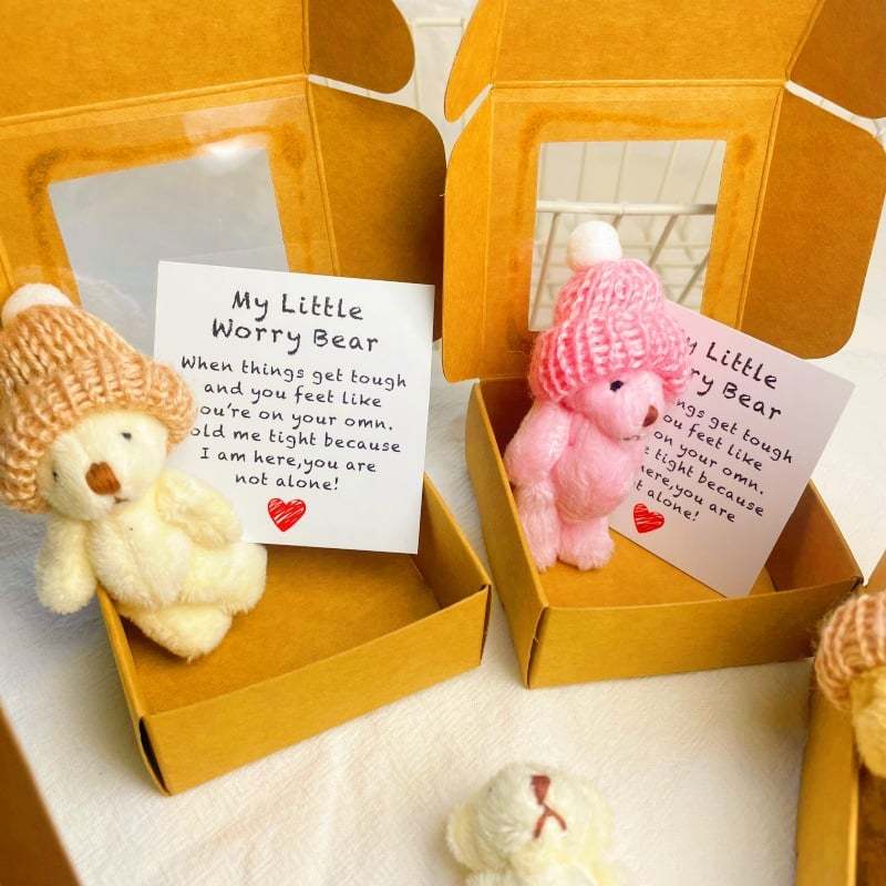 🔥HOT SALE 49% OFF - 🎁Handmade Mini Plush Teddy Bear in Box