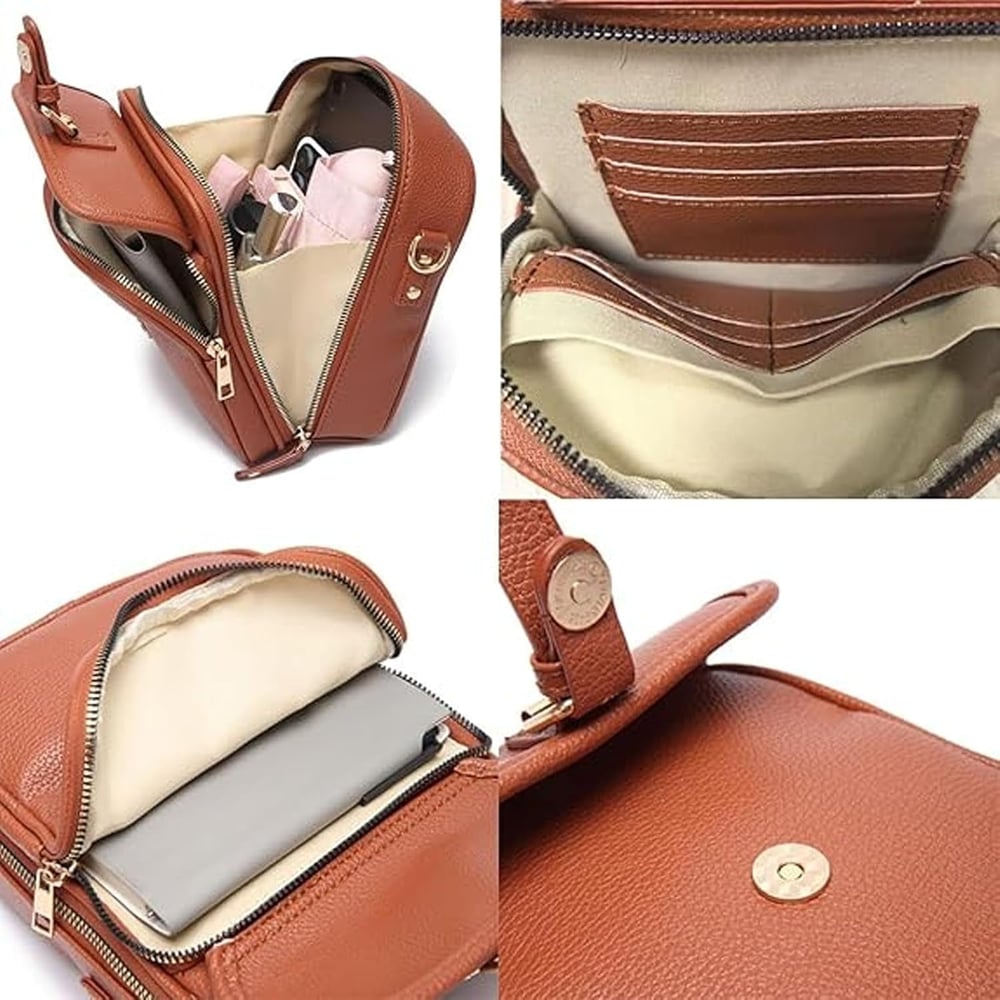 👜Practiqustin Urvashi Crossbody Leather Bag