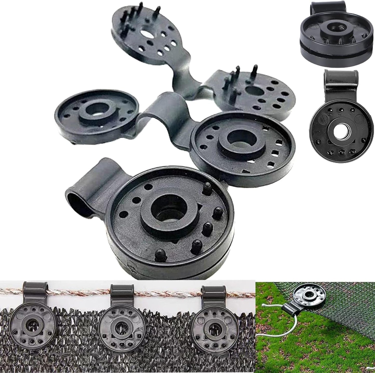 SunLock Windproof Tarp Clips