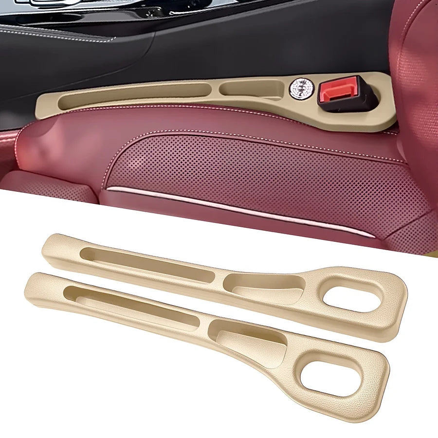 Eptchn Dual-Slot Car Seat Gap Filler Organizer