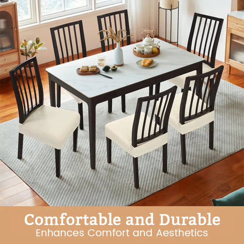 🎅🔥 Waterproof Jacquard Chair Covers – Durable, Stylish & Easy-Clean 🪑✨