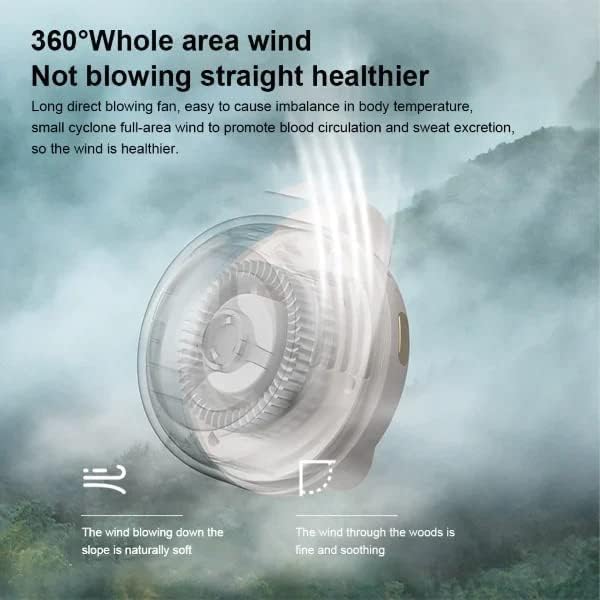 Portable Silent Mini Bladeless Electric Fan