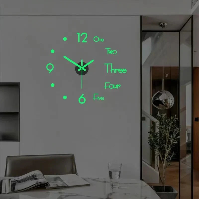 ð¥Summer Hot Sale - 48% OFF ð¥MODERN DIY PUNCH-FREE WALL CLOCK