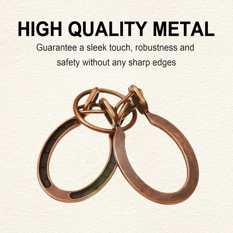 Mind-Twist Metal Puzzle Set – Brain Teasers for All Ages