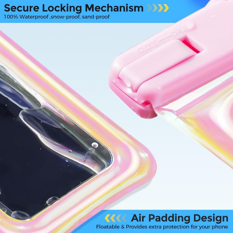Buy 1 Get 1 Free IPX8 Floating Waterproof Phone Pouches