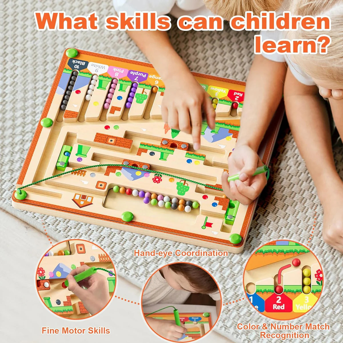 Magnetic Maze Adventure Toy