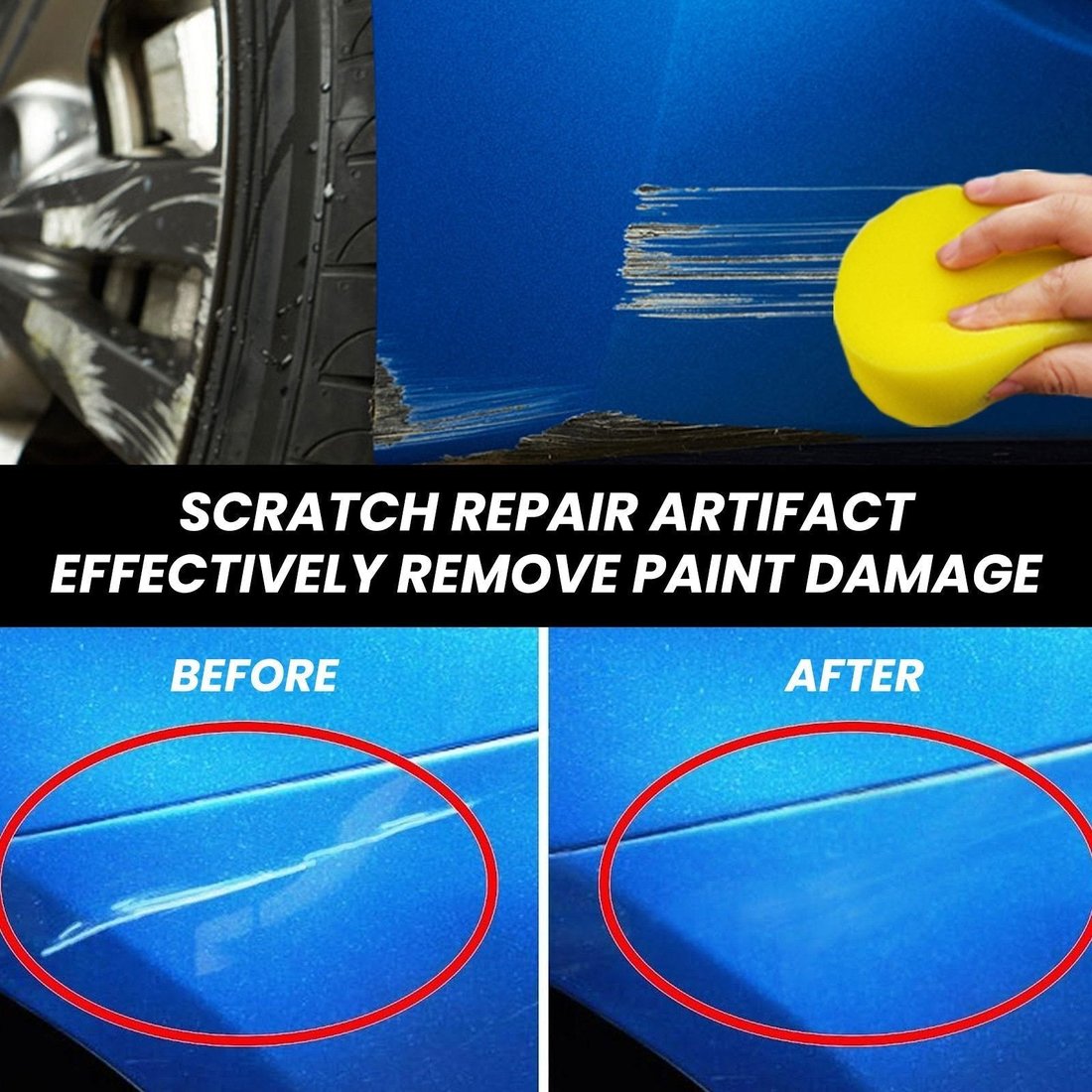 đ„Car scratch repair waxđ§šA must-have brand new car