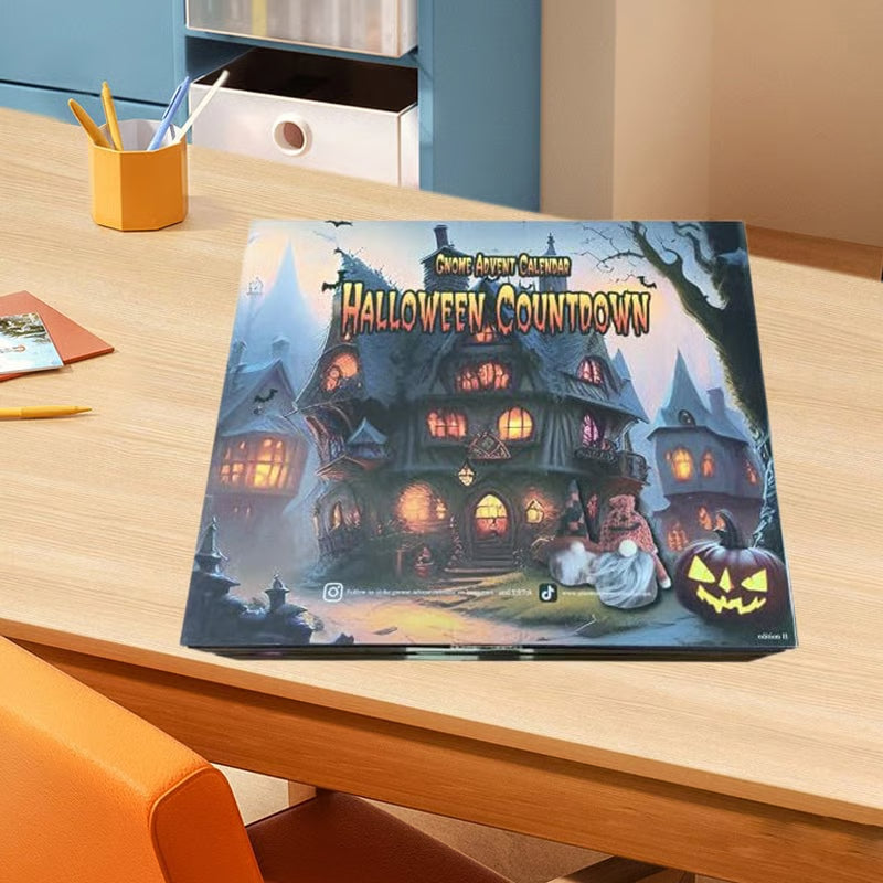 🎅 2025 Christmas( Halloween ) Gnome Countdown Calendar-🌟Christmas (New)