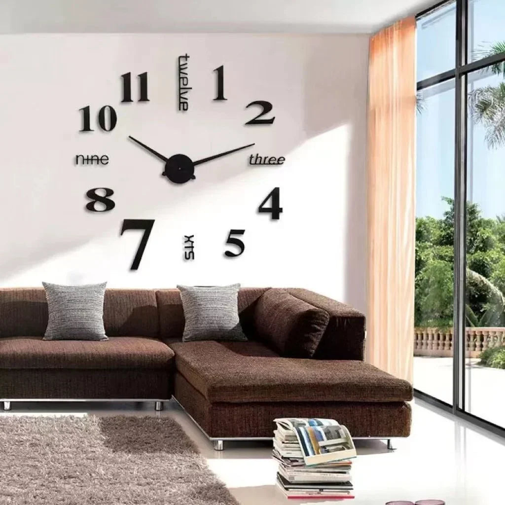 ð¥Summer Hot Sale - 48% OFF ð¥MODERN DIY PUNCH-FREE WALL CLOCK