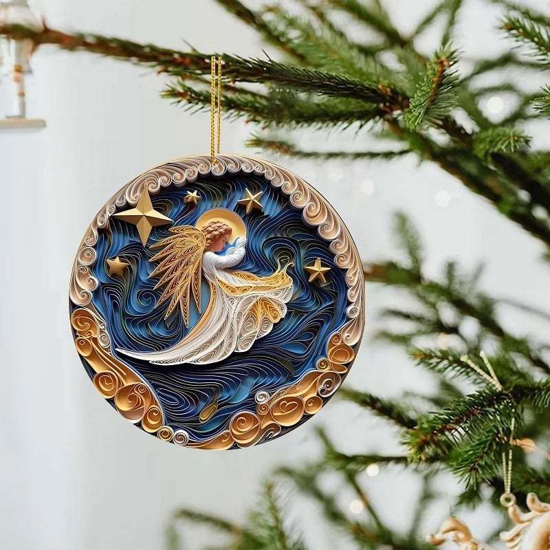 Flat Quilling Ornaments