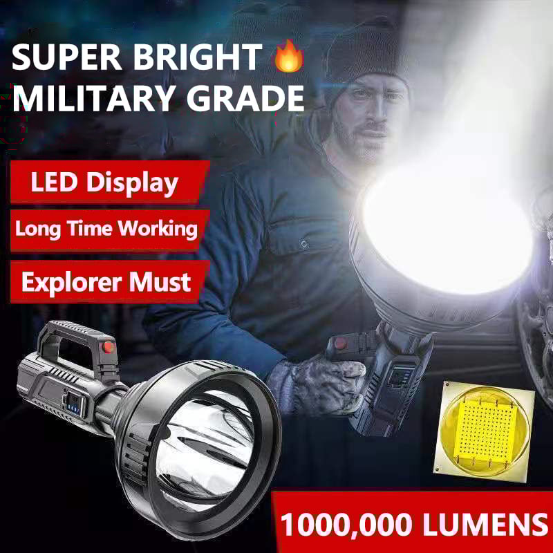 🔥New German Waterproof Spot Lights Handheld Large searchlight