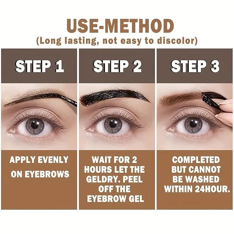 Hot Sale -49% OFF🔥Easy Peel-Off Eyebrow Gel