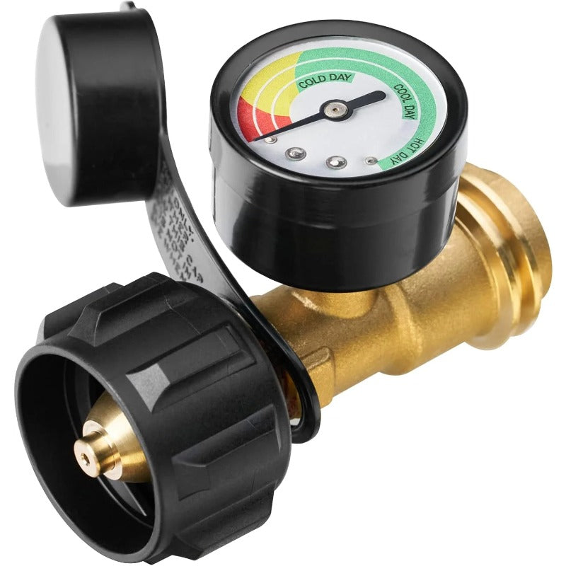 Color-Coded Propane Tank Gauge