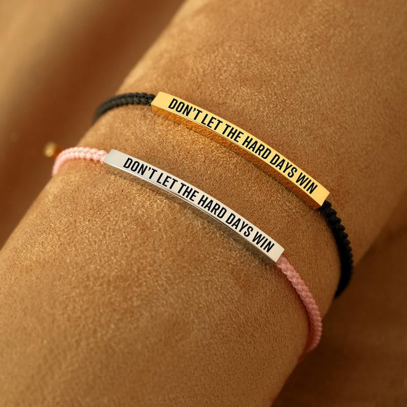 🔥LAST DAY 69% OFF - Remember Who The F♡ck You Are Motivational Tube Bracelet