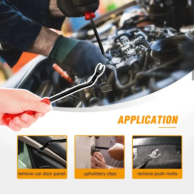 🎁49%OFF🔧100 PCS Car Clip Retainer Auto Fasteners Push Trim Bumper Plastic Rivets Clips Kit