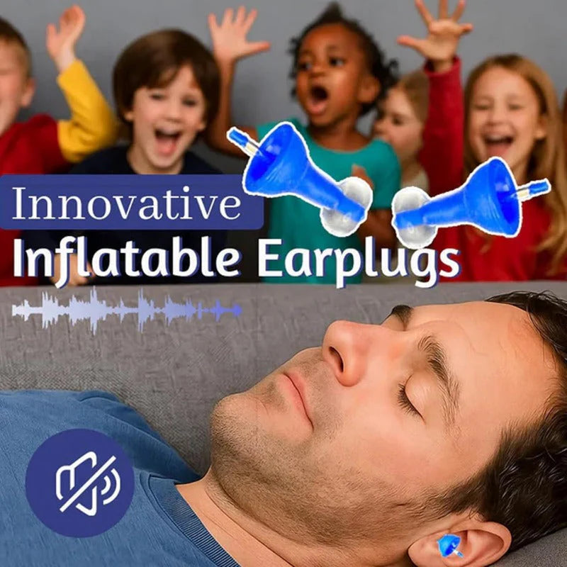 Inflatable Silicone Earplugs