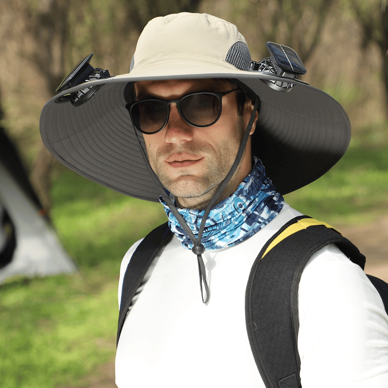 šBest fatherās Day Giftsā¤2025 New Ultralight Solar Fan Sun Hat ā Lighter Than a Baseball!ā¾(Only 11oz)