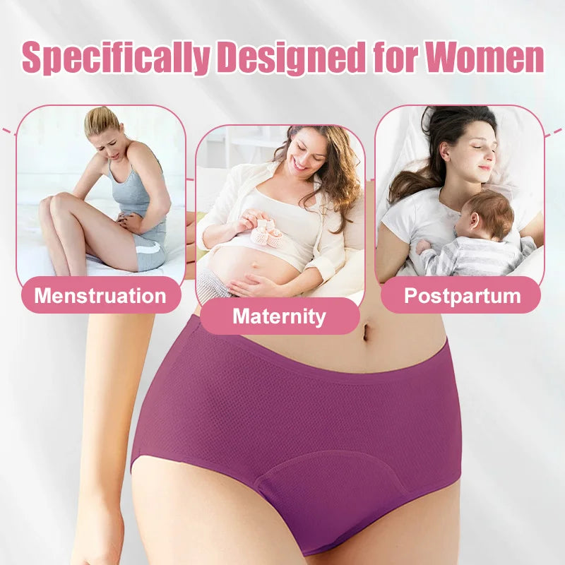 š„Last DayBuy 3 Get 2 Freeš„-2025 New Upgrade High Waist Leak Proof PantiesāØ