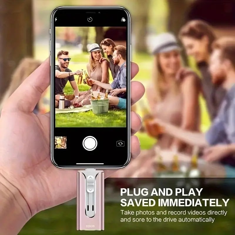 4-in-1 USB Flash Drive for iPhone/iPad/Android/PC
