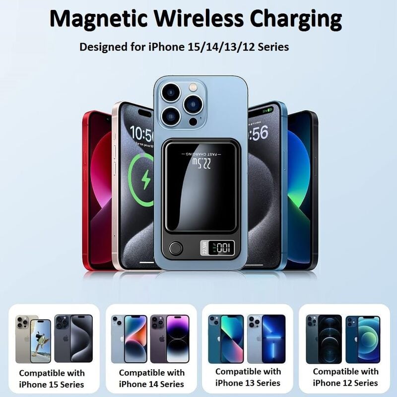 🎁Last Day Promotion 48% OFF🔥Portable Magnetic Wireless Power Bank