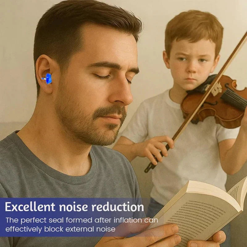 Inflatable Silicone Earplugs