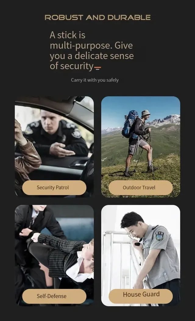 🔥LAST DAY Clearance Sale-49% OFF🔥Multi-Functional Hiking Safety Tool
