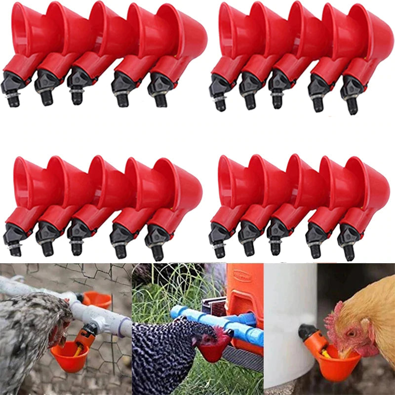 💥Last Day 50% Off--🔥Automatic Chicken Water Cup Bird Coop