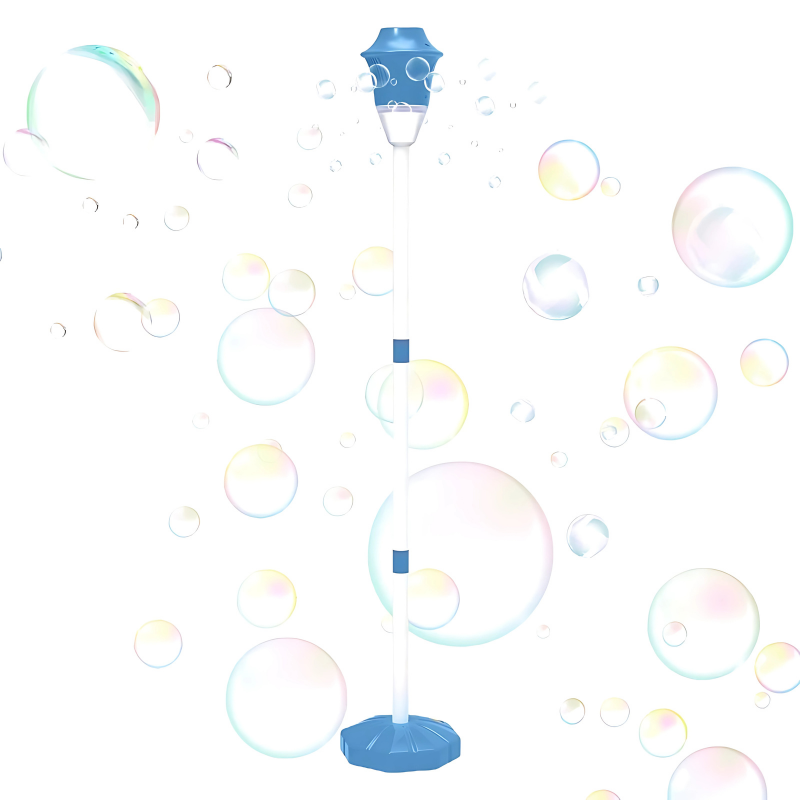Bubblo Automatic Bubble Maker with Lights & Music for Kids