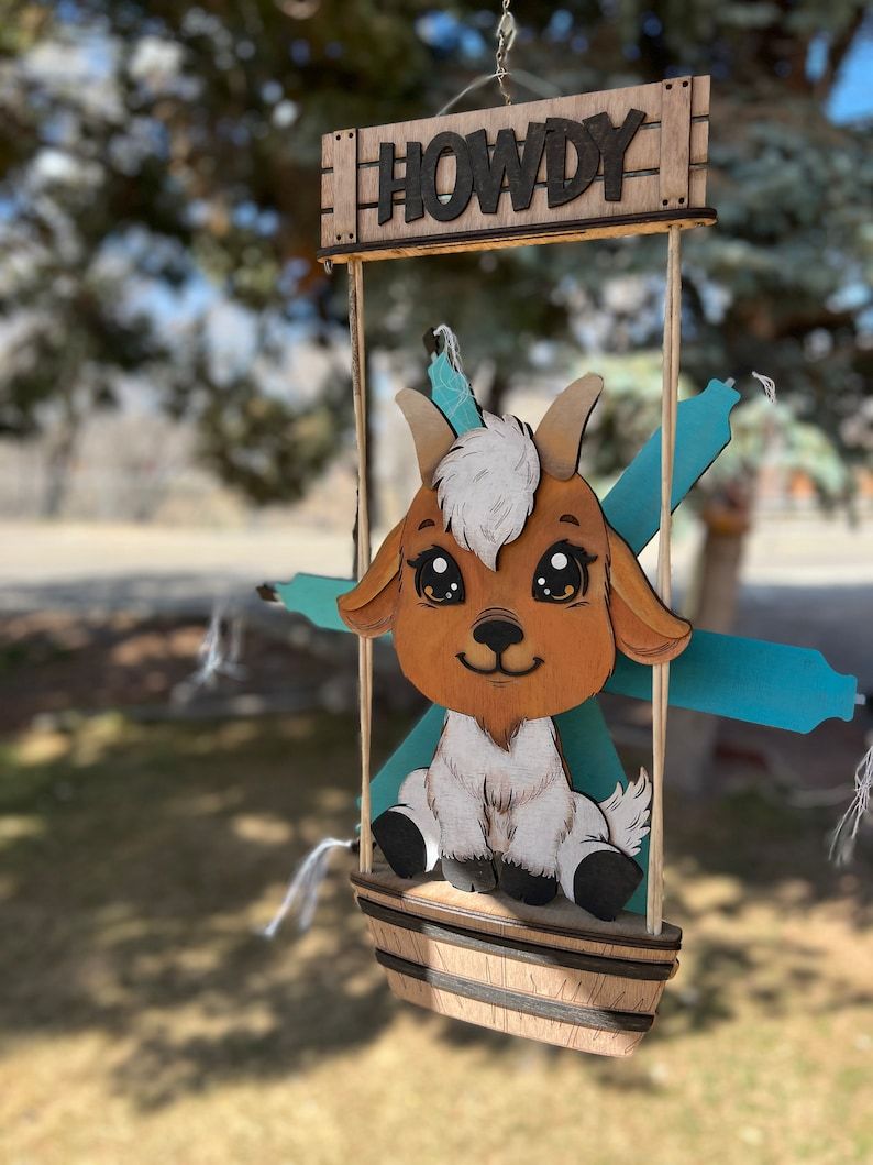 2025 SPRING HOT SALEš„ANIMAL WINDSPINNER DECORATIONš„