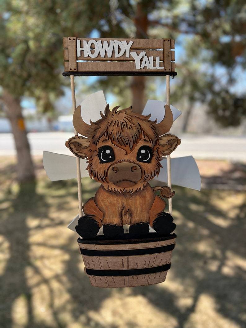 2025 SPRING HOT SALEš„ANIMAL WINDSPINNER DECORATIONš„