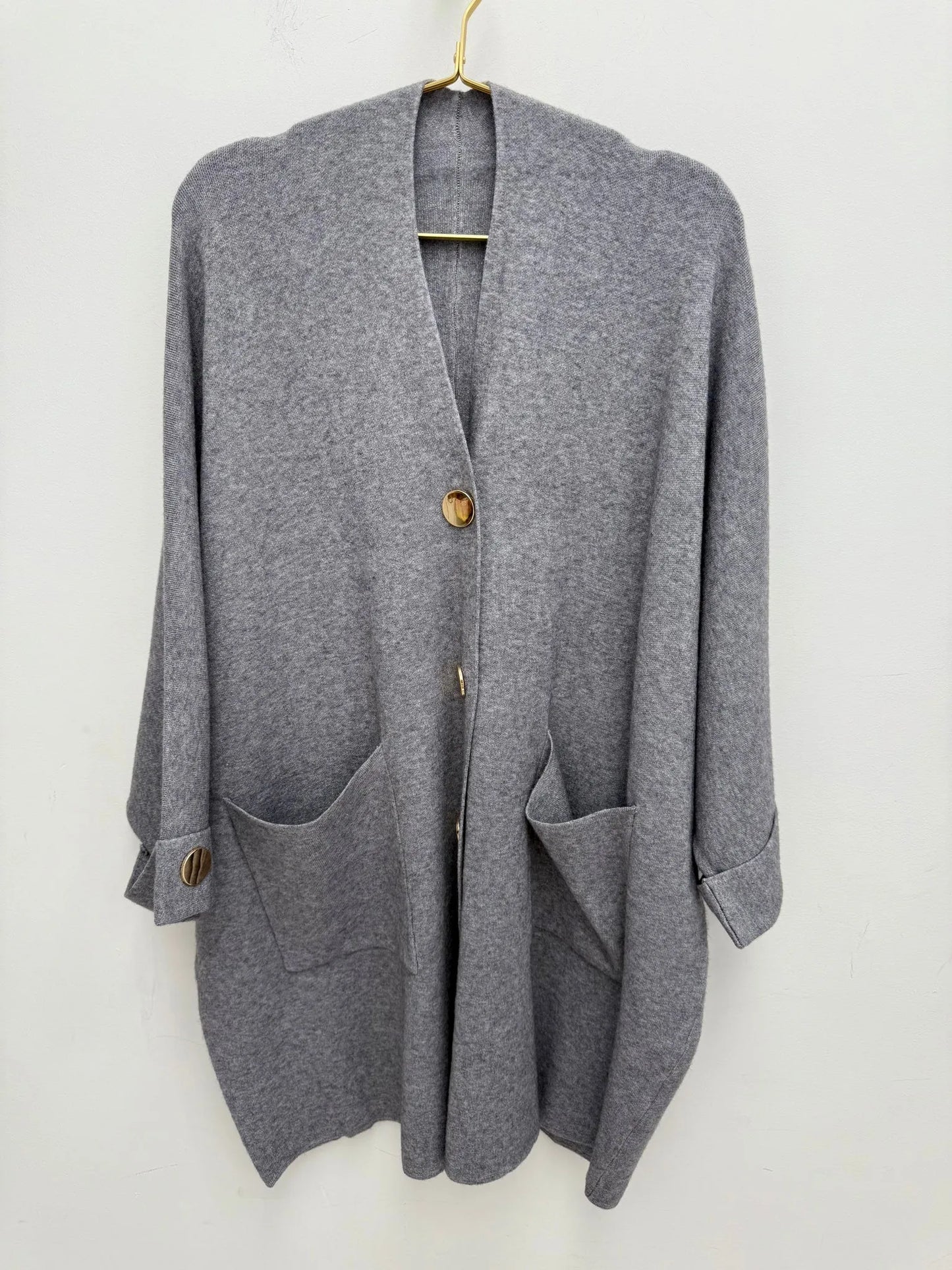 Women Breasts Casual Cardigan