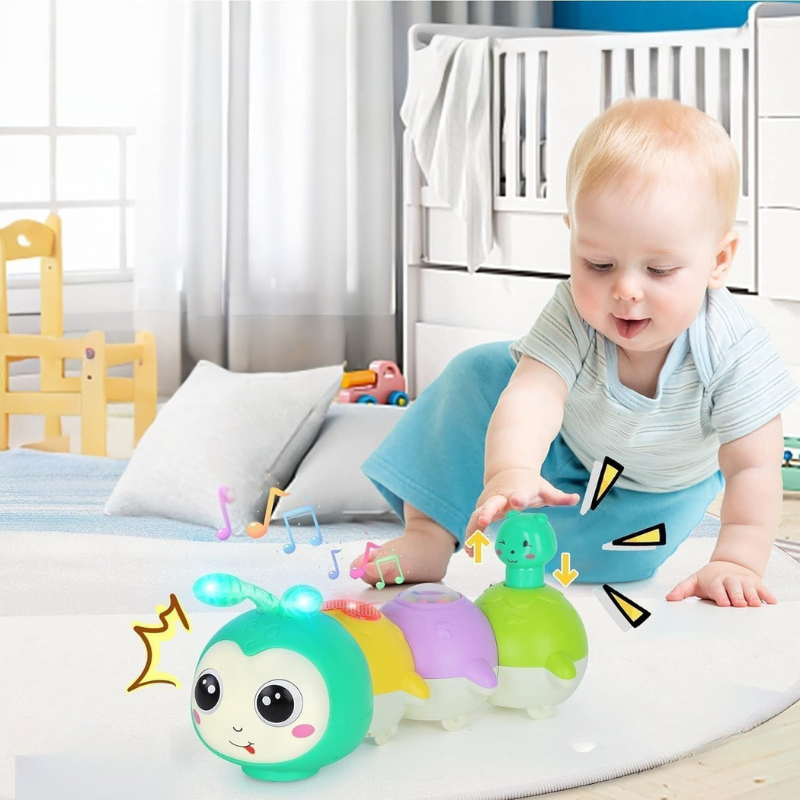 GlowCrawler Fun Caterpillar to Chase & Learn