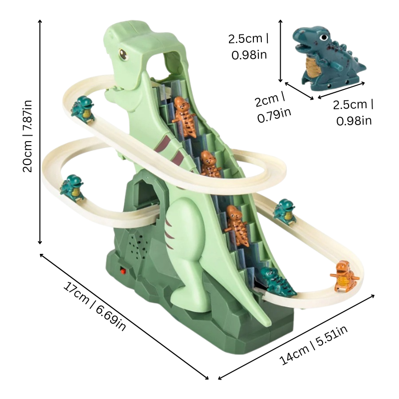 DinoRacers Fast-Track Dino Fun for Active Little Minds