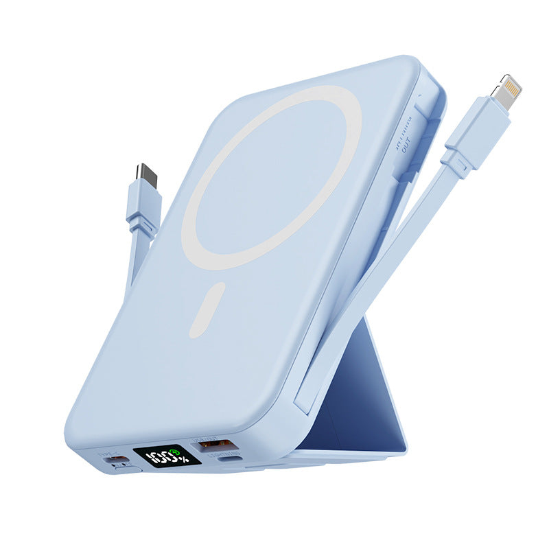 Portable Wireless Magnetic Power Bank
