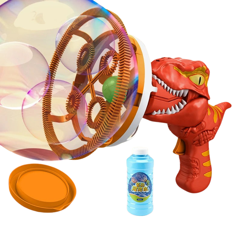 DinoBubbles Delightful Dinosaur Bubble Blaster for Kids